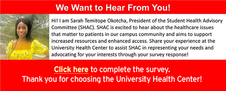 Click here to complete the patient satisfaction survey