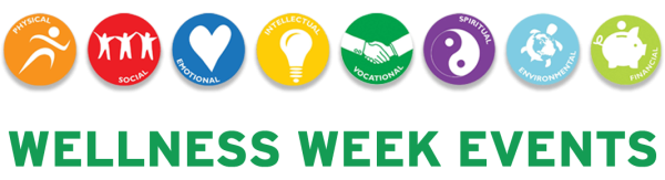 Wellness Week Events Text Graphic