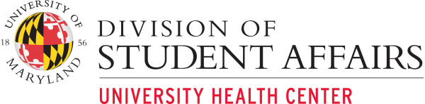 University of Maryland Division of Student Affairs University Health Center Logo