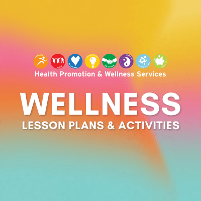 Wellness Plans & Activities Decorative text graphic
