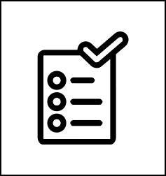 icon of a check list