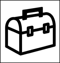 icon of a tool box